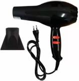 Zeno volt Professional Multi Purpose NOVA NV-6130 Hair Dryer for Men and Women Hair Dryer Hair Dryer (1800 W, (Black and Red))