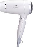 DOLPHY Professional Folding Hair Dryer with Speed Control for Men and Women Hair Dryer (1800 W, White)