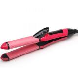 EKDHRA Ceramic 2 In 1 Hair Straightener And Curler For Women (Pink) 2 in 1 Hair Styler- Hair Curler & Straightener 2009 Hair Styler Hair Straightener (Pink)