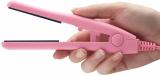 Hinmin Portable Mini Hair Straightener Crimper Flats Iron mini-hair-straightener-01 Hair Straightener (Pink)