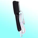 JPRO D PTC Hair Straightening Brush with Ceramic Protection 5 Heat Setting 302 -446 F Hair Straightener Brush (Black)