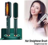 Bypass HAIR STRAIGHTENER COMB HAIR STRAIGHTENER COMB BF34333 Hair Straightener Brush (Multicolor)