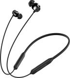 TECHFIRE T60 Bullets Wireless Z Bass Edition Neckband headphone with 40 hr playtime Bluetooth (Boomin Black, In the Ear)