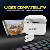 retold Ubon MAX White BT-50 Truly Wireless Earbuds With Advance Feature Bluetooth (White, True Wireless)