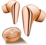 Mivi DuoPods i7 TWS,3D Soundstage,High-fidelity Driver,AAC for Lossless Audio Earbuds Bluetooth (Peach fuzz, True Wireless)