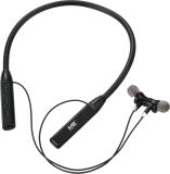 MZ NB111 Wireless Headphone Magnetic Neckband 250h standby 200mAh Bluetooth (Black, In the Ear)