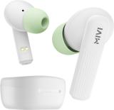 Mivi DuoPods D3 TWS,13mm Driver,Rich Bass,50H Playtime,AI ENC,Low Latency,Type C,5.3 Bluetooth (Lime White, True Wireless)