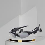 FRONY Sunglass with Bluetooth Earbuds, Music and bluetooth headset and mic WQ322 Bluetooth (Black, In the Ear)