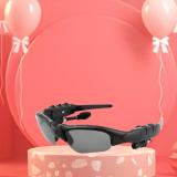 FRONY Sunglass with Bluetooth Earbuds, Music and bluetooth headset and mic WQ176 Bluetooth (Black, In the Ear)