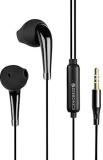 ZEBRONICS ZEB_CALYX Earphones with Mic Wired (Black, In the Ear)