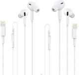 Muvit Sleek & Stylish: The Ultimate iPhone Earphone Collection Wired (White, In the Ear)