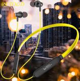 retold UBON BT-5200 Bluetooth 5.0 Wireless Headphones with Hi-Fi Stereo Sound Bluetooth (Yellow, True Wireless)