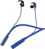 ZTNY New 2023 DHAMAAKA BASS 233 +Pro Neckband Wireless With Mic Headphones/Earphones Bluetooth (Blue, In the Ear)