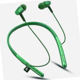 Qeikim Magnetic, v5.0 Bluetooth Headphones with Mic, 10mm Drivers, Waterproof Neckband Bluetooth (Green, In the Ear)