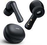 Mivi DuoPods i2 TWS,13mm Bass,45H Playtime,Dual Mic AI ENC,Low Latency,Type C,5.3 Bluetooth (Black, True Wireless)