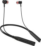 Unix Vivid 58 Hours Playing Time Fast Charging Bluetooth Neckband Bluetooth (Black, In the Ear)