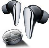 Mivi DuoPods i7 TWS,3D Soundstage,High-fidelity Driver,AAC for Lossless Audio Earbuds Bluetooth (Pearl Black, True Wireless)