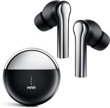 Mivi DuoPods i5 TWS,Metallic Finish,13mm Bass,50H Playtime,BT v5.3 Earbuds and more Bluetooth (Black, True Wireless)