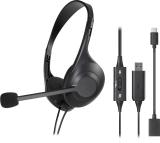 Audio Technica ATH 102USB Wired Gaming (Black, On the Ear)