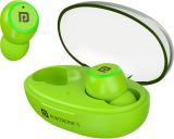 Portronics Harmonics Twins S13 in Ear Earbuds With Mic,24H Playtime,Game/Music Mode,BT5.3v Bluetooth Gaming (Green, In the Ear)