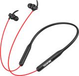 TECHFIRE Bullets 535 48 Hours Playing Time Fast Charging Bluetooth Neckband Earphone Bluetooth (Black Red, In the Ear)