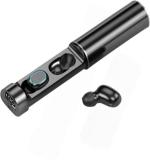 DigiClues Classic N21 TWS LED With Flashlight 40H Playtime, Quad Mic ENC,13mm driver Bluetooth (Midnight Black, True Wireless)