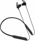 Wifton Wireless Earphones with IPX4 Splash & Sweat Proof, Up to 24 hrs of Playback-j Bluetooth (Black, In the Ear)