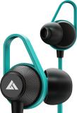 Boult Loop2 with 10mm Drivers, BoomX Rich Bass, In-line Controls, Soft Silicon Snugfit Wired (Teal Blue, In the Ear)