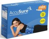 AccuSure Regular Orthopaedic Fast Heating Belt with 3 Level Heating Control for Fast Pain Relief at Back, Waist, Abdomen, Shoulder, Neck and It comes with Soft Premium Washable Printed Cloth Cover with Velcro Strap to adjust Heating Pad