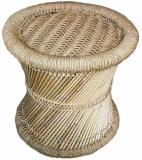 Rashi Creation Handmaker bamboo stool for home and office Outdoor & Cafeteria Stool (Beige, Pre-assembled)