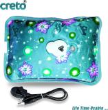 CRETO Joint/Muscle Pain Reliever Classic Warm Pad Electric 1 L Hot Water Bag (Multicolor)