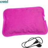 CRETO Gel Filled Rechargeable Heat Pad 100% Leak Proof Electric 1 L Hot Water Bag (Multicolor)