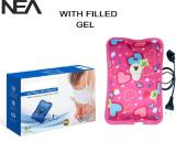 Nea Electric Hot Water (With Filled Gel) Warm Bag for Pain Relief & Massager Electrical 1 L Hot Water Bag (Multicolor)