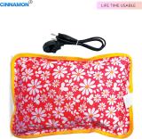 Cinnamon (Heat-Pouch Heating Pad) Leak Proof Warm Electric 1 L Hot Water Bag (Multicolor)