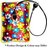 Da Novira Gel Electric Warm Bag for Pain Relief Heating Pad (Empty) Electrical Hot Water Bag 1000 ml Hot Water Bag (Multicolor)