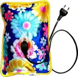 Aryshaa Premium Quality Electrical Hot Water Bag for Pain Relief and Muscles Relaxation Many Colours And Designs Electric 1 L Hot Water Bag (Multicolor)
