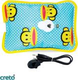 CRETO Warm Pad Gel Heat For Back Pain & Period Cramps Electric 1 L Hot Water Bag (Multicolor)