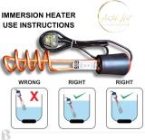 Amtek 1500 Watt ISI Mark High Quality Waterproof & Shockproof Rod Shock Proof immersion heater rod (Water)