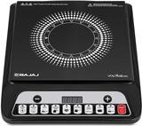 BAJAJ 1400 W Induction Cooktop Push Button (Black, 740308)