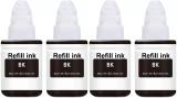 tequo GI 790 Ink for CAN0N G2000 G2010 G1000 G1010 G3000 G3010 Pack Of 4 Black Ink Bottle