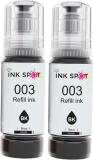 Inkspot INK FOR EPSON 001/003 L3110 , L3100 , L3101 , L3115 , L3116 , L3150 , L3151 Black - Twin Pack Ink Bottle