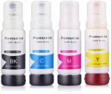 VERENA Compatible ink for EPSON 001 003 L5190,L3150,L3110,L1110,L4150,L6170,L4160,L6190 Black + Tri Color Combo Pack Ink Bottle