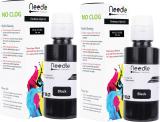 Needle GT52 GT 52 Compatible Inkjet Ink Refill for HP 5810, 5811, 5820, 5821 2x Black Ink Bottle