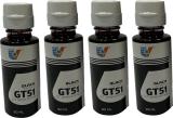 UV Refill Ink Compatible For GT5810 GT5811 GT5820 GT5821 Printers PACK OF 4 Black Ink Bottle