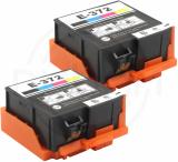 verena T-372 Ink Cartridge Use in for Epson Picture Mate PM-520 Photo Printer Black + Tri Color Combo Pack Ink Cartridge