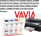 vavia premium GI 71 ink for G1020,G2020,G2021,G2060,G3020,G2021,G3060 Black + Tri Color Combo Pack Ink Bottle