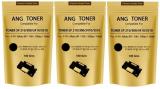 Ang Toner Pouch For SP100,SP111,SP111SU,SP200,SP210,SP212SNw 100 Grams X 3 Black Ink Toner Powder