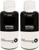 Spherix GT53XL - 135 ML Black Ink Bottle Compatible for GT52 & GT53XL Black - Twin Pack Ink Bottle