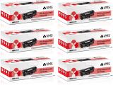 VMS Toner Cartridge 12A Black Q2612A Suitable For HP , Canon - Pack Of 6 Black Ink Toner