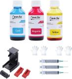 Needle Cartridge Ink Refill Suction Toolkit Suitable for Cartridge Printers Tri-Color Ink Bottle